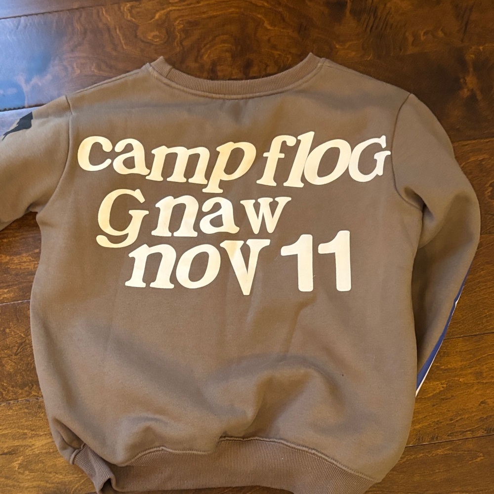 Lucky Me I See Ghosts Graphic Crewneck Sweatshirt - Brown - Picture 4 of 10